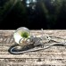 Glow In The Dark Marimo Moss Ball Necklace Live Terrarium Necklace Wearable Plant Necklace Plant Fashion Accessories, Handmade wearable live.., By Micro Landscape Design   